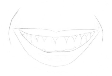 Tutorial – Como desenhar uma boca e como desenhar os dentes a Grafite